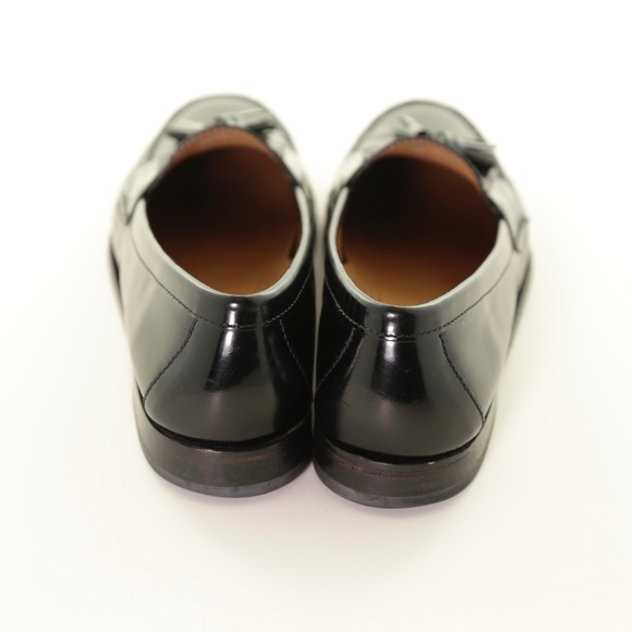 Cole Haan Pinch Tassel Black Leather Loafers Slip On Mens 11.5 D Preppy Classic - Picture 4 of 8